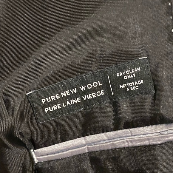 Jones New York Suit Jacket Black 42T - Picture 3 of 4